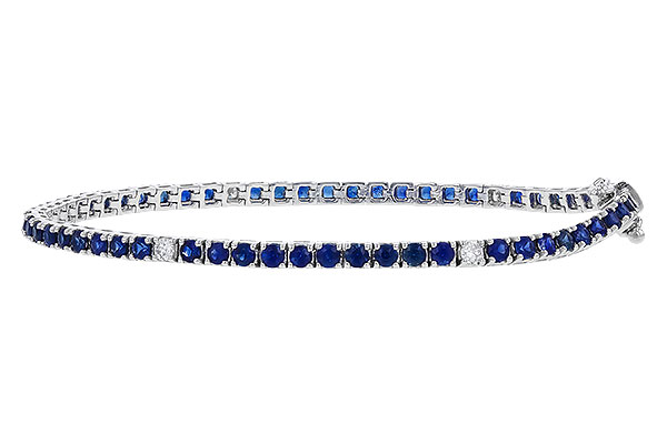 C329-28701: BRACELET 3.27 TW SAPP 3.52 TGW (7")