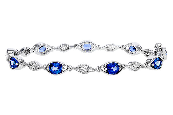 C329-29628: BRACELET 4.02 SAPPHIRE 4.26 TGW (7")