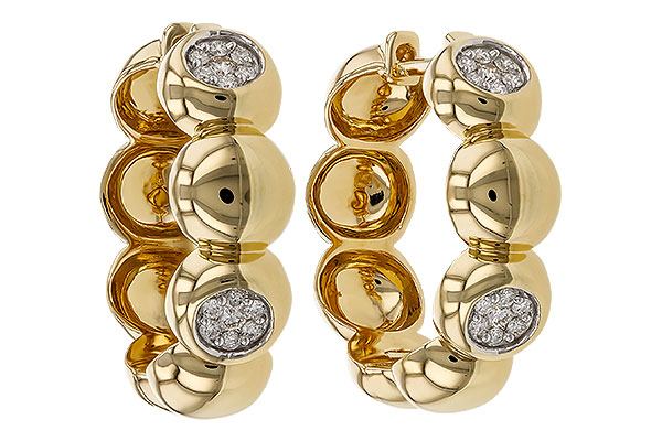 C329-32356: EARRINGS .20 TW