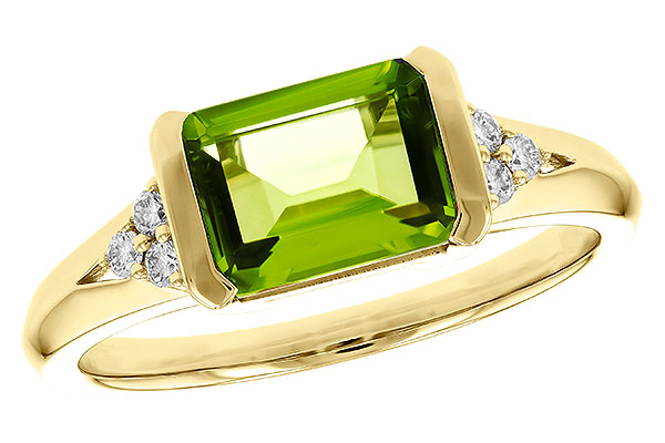 C329-34119: LDS RG 1.52 PERIDOT 1.61 TGW (8X6MM PER)