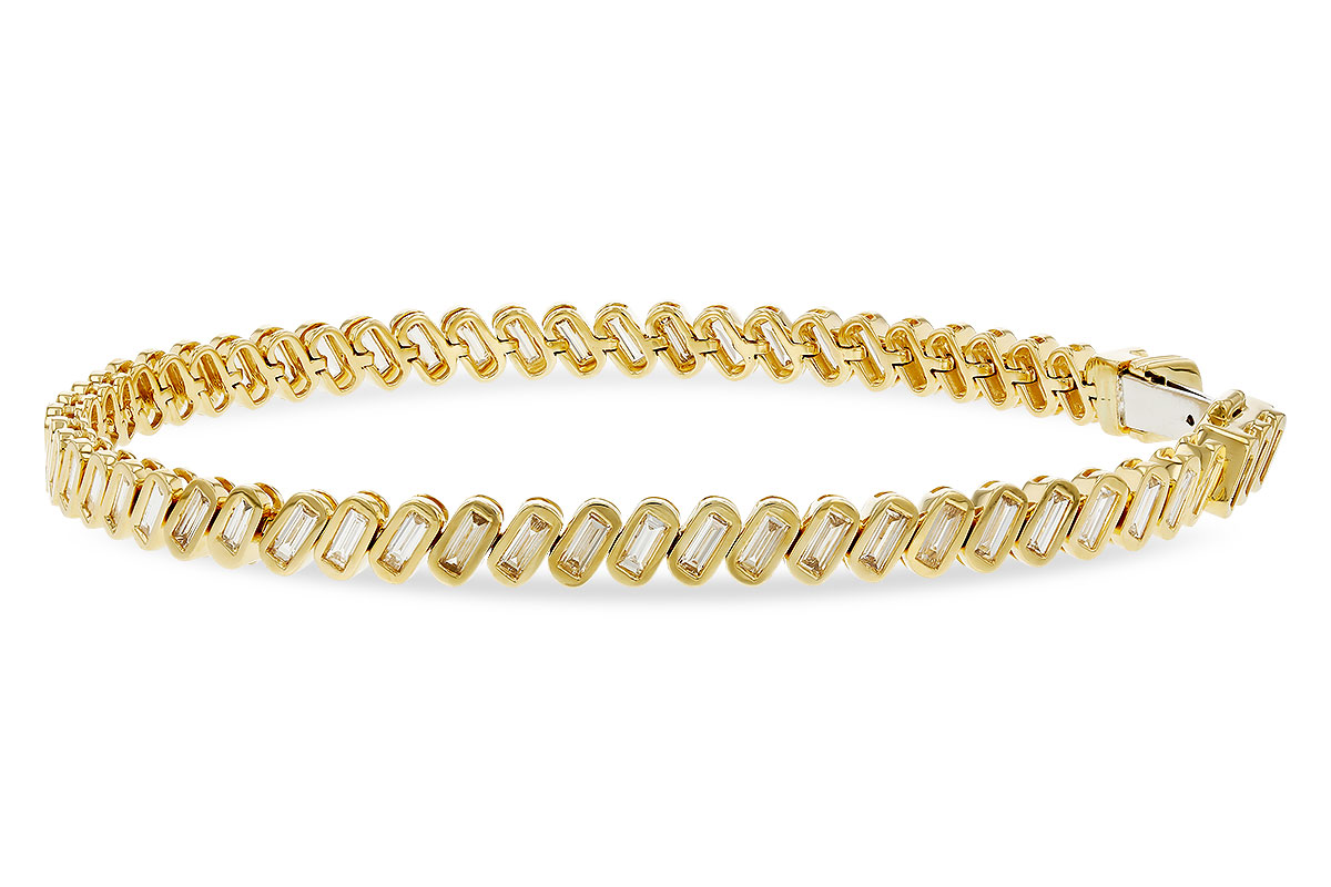 C329-34147: BRACELET 2.05 TW BAGUETTE (7")