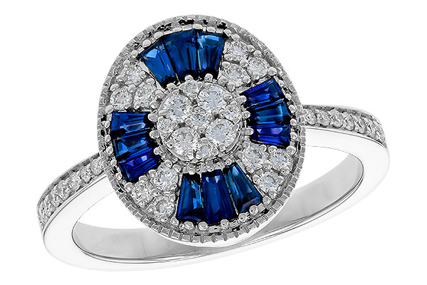 C329-34165: LDS RG .56 TW SAPPHIRE .86 TGW