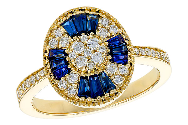 C329-34165: LDS RG .56 TW SAPPHIRE .86 TGW