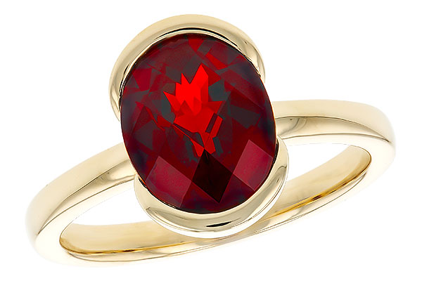 C330-18665: LDS RG 2.95 GARNET (10X8MM)