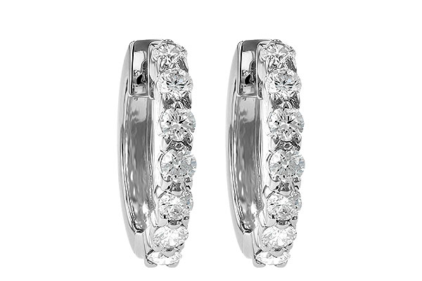 D055-66828: EARRINGS 1.00 CT TW