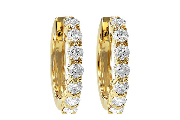 D055-66828: EARRINGS 1.00 CT TW