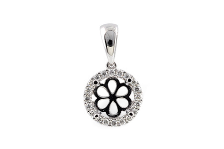 D241-13265: SEMI PENDANT .14 TW