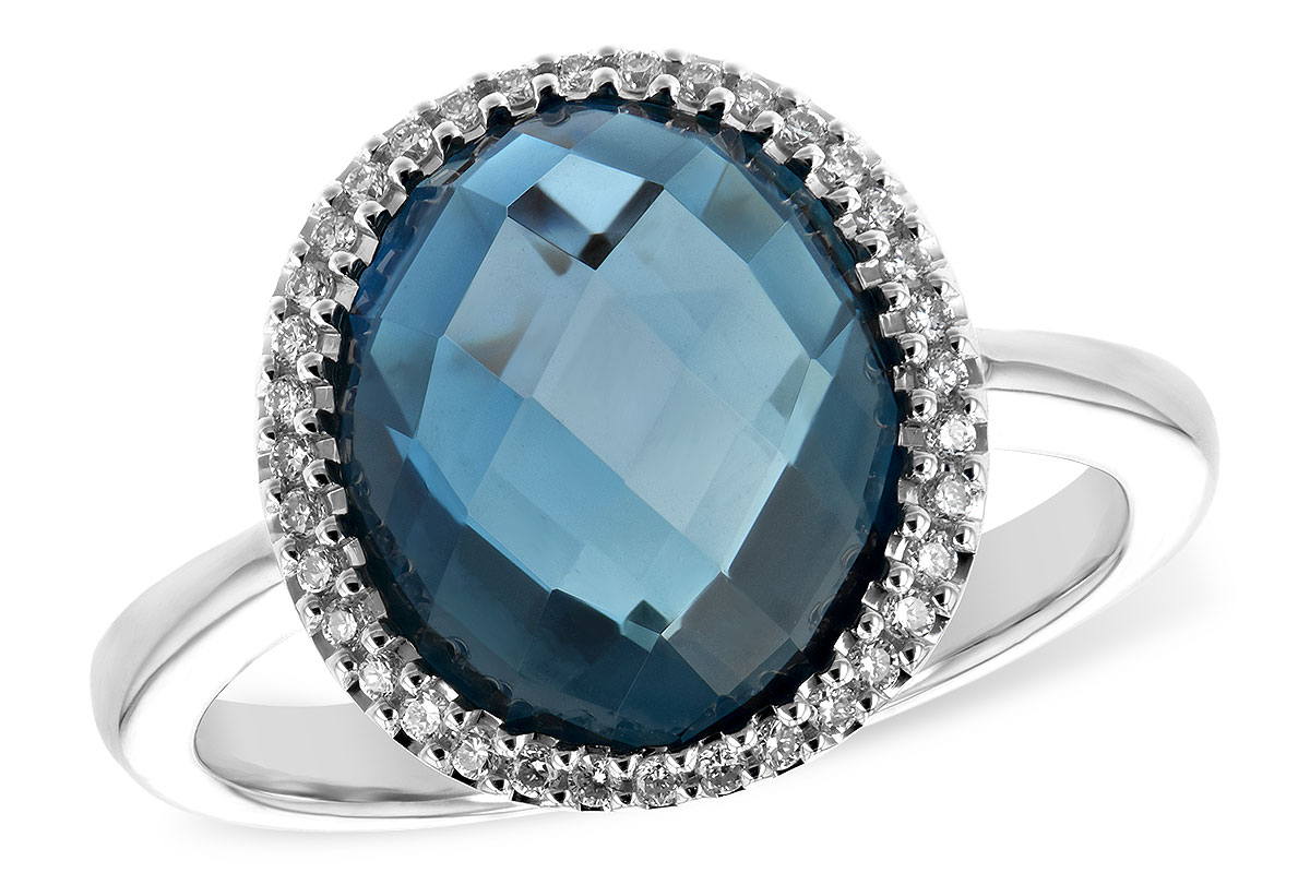 D243-84101: LDS RG 5.31 LONDON BLUE TOPAZ 5.45 TGW