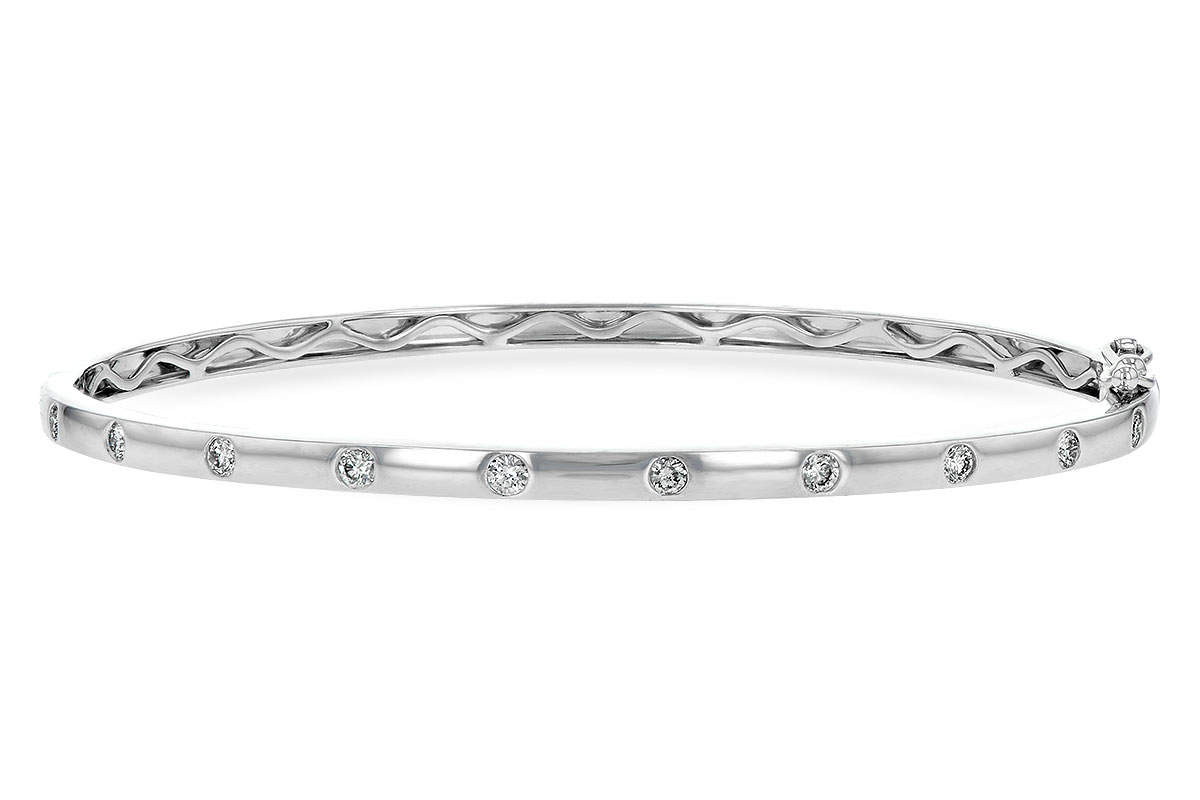 D243-86856: BANGLE BRACELET .40 TW