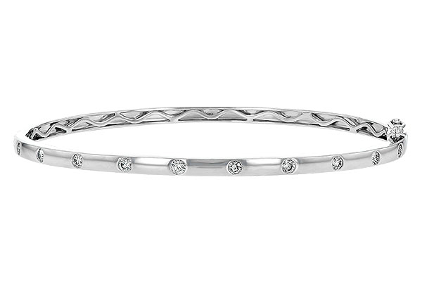 D243-86856: BANGLE BRACELET .40 TW