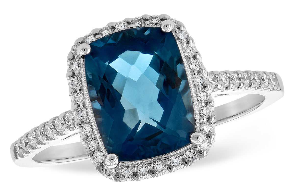 D243-90528: LDS RG 2.42 LONDON BLUE TOPAZ 2.62 TGW