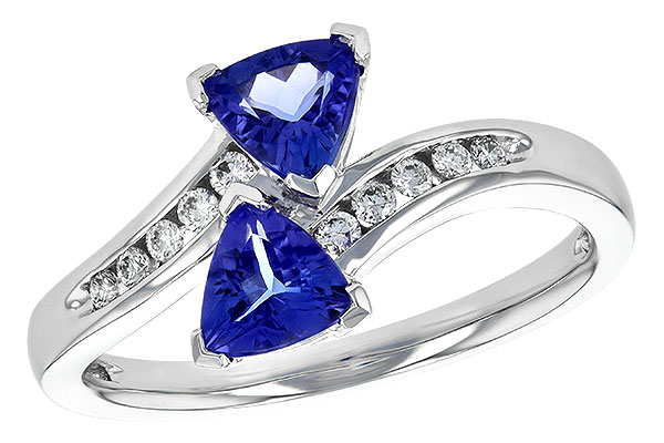 D244-73265: LDS RG .77 TW TANZANITE .90 TGW