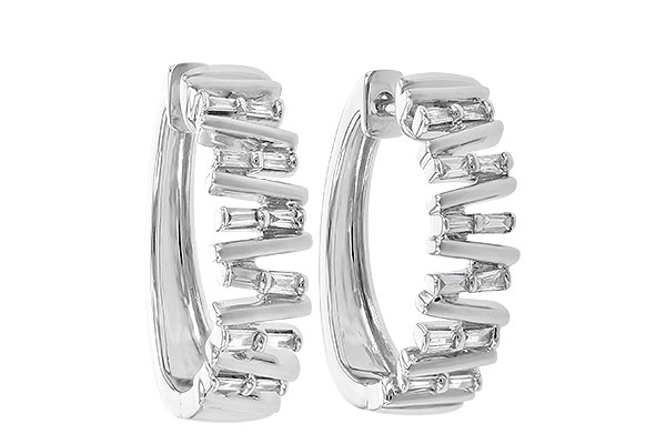 D244-77801: EARR .30 TW BAGUETTE DIAS