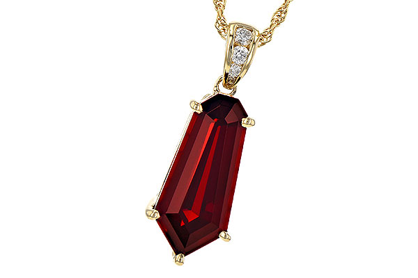 D244-80456: NECK 3.44 GARNET 3.50 TGW