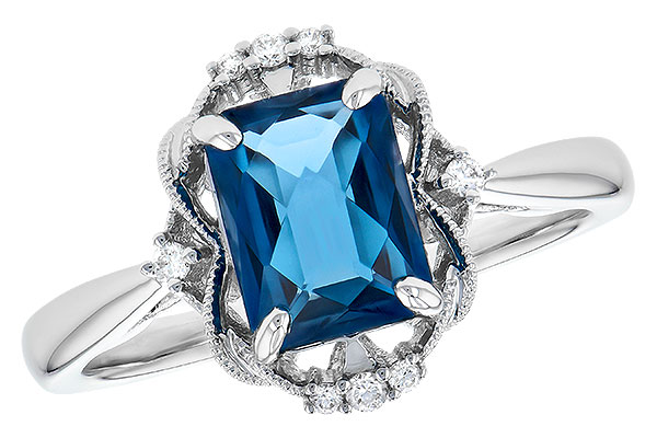 D327-48665: LDS RG 1.70 LONDON BLUE TOPAZ 1.76 TGW