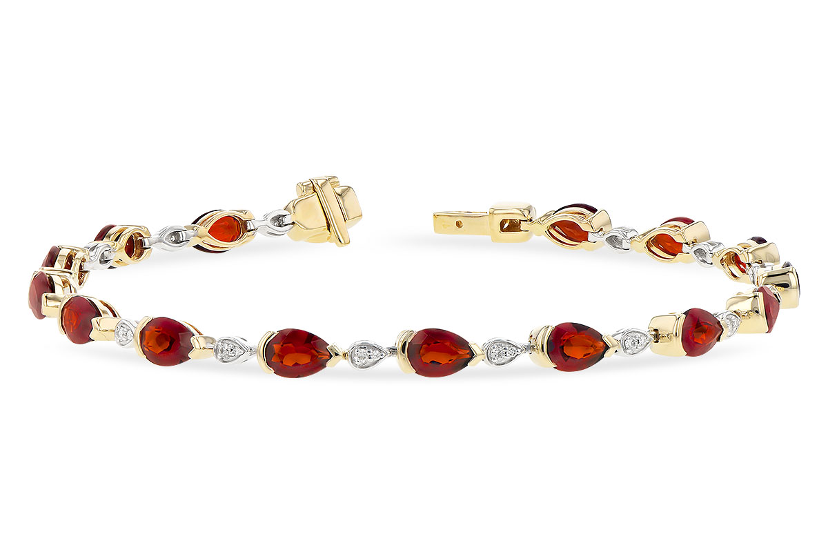 D327-49565: BRACELET 6.44 GARNET 6.60 TGW