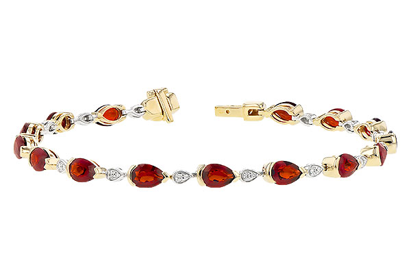 D327-49565: BRACELET 6.44 GARNET 6.60 TGW