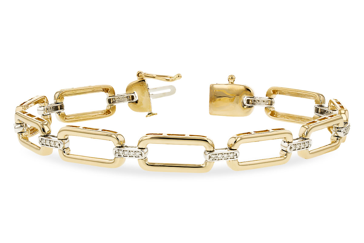 D328-42301: BRACELET .25 TW (7.5" - E243-87774 WITH LARGER LINKS)