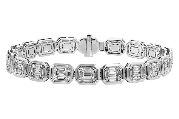 D328-44174: BRACELET 2.50 BAG 2.80 TW (7")