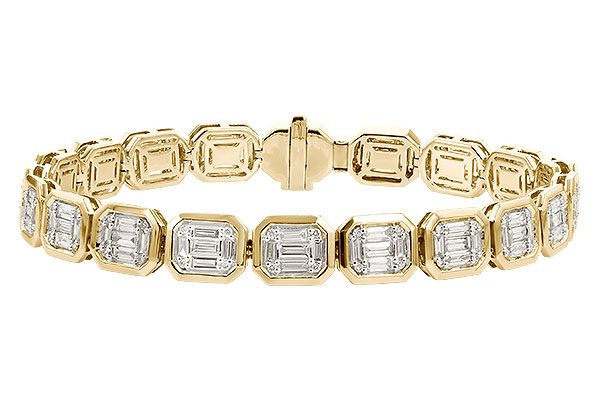 D328-44174: BRACELET 2.50 BAG 2.80 TW (7")