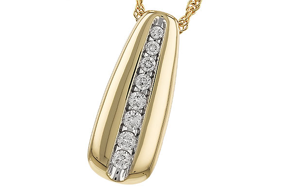 D328-45010: NECKLACE .25 TW