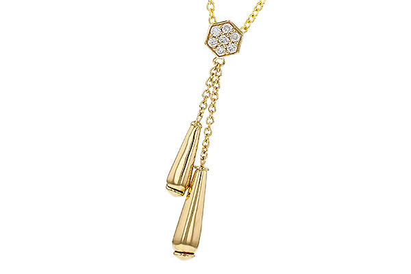D329-28683: NECKLACE .11 TW