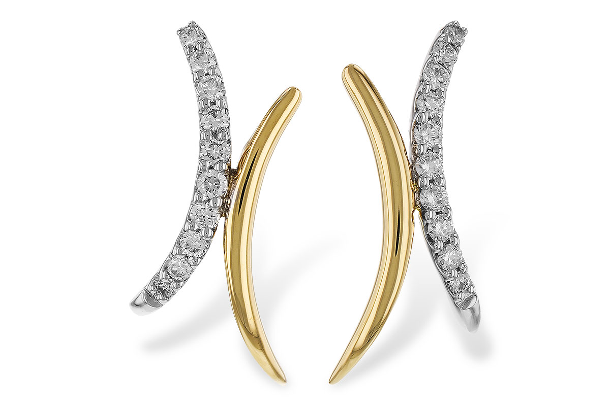D329-32337: EARRINGS .15 TW
