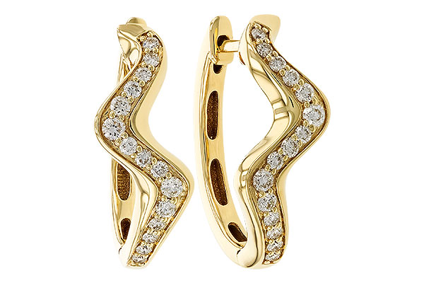 D329-33237: EARRINGS .40 TW