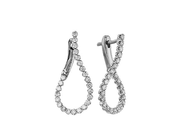 D330-18683: EARRINGS .50 TW