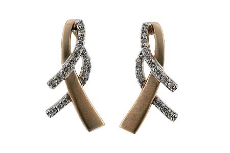 E055-64092: EARRINGS .15 TW