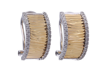 E239-29574: EARRINGS .37 TW