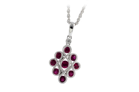 E241-11428: NECK .85 RUBY .87 TGW