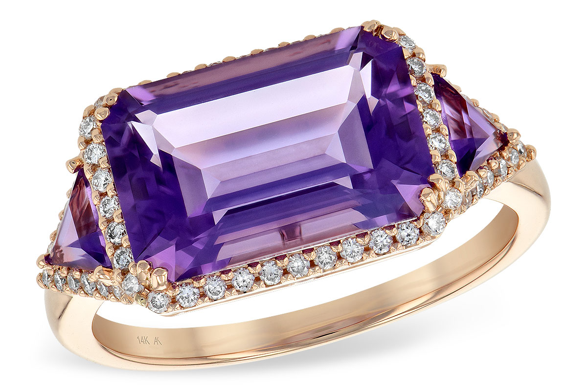 E244-74128: LDS RG 3.48 TW AMETHYST 3.70 TGW (12x8MM)