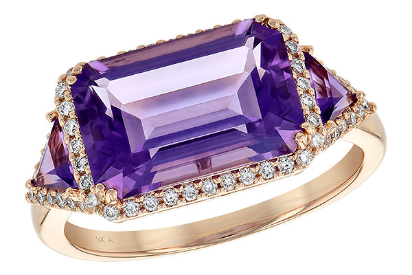 E244-74128: LDS RG 3.48 TW AMETHYST 3.70 TGW (12x8MM)