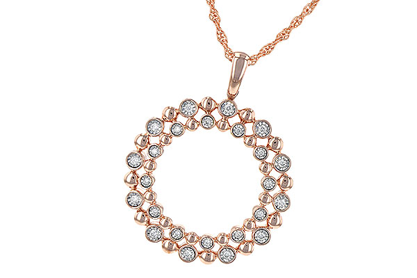E244-77737: NECKLACE .12 TW