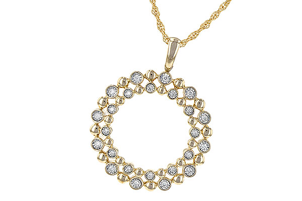 E244-77737: NECKLACE .12 TW