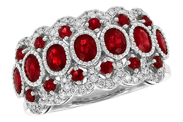 E327-48719: LDS WED RG 1.90 TW RUBY 2.15 TGW