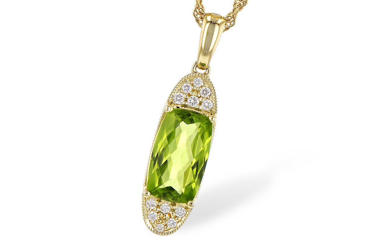 E327-53192: NECK 1.90 PERIDOT 2.00 TGW