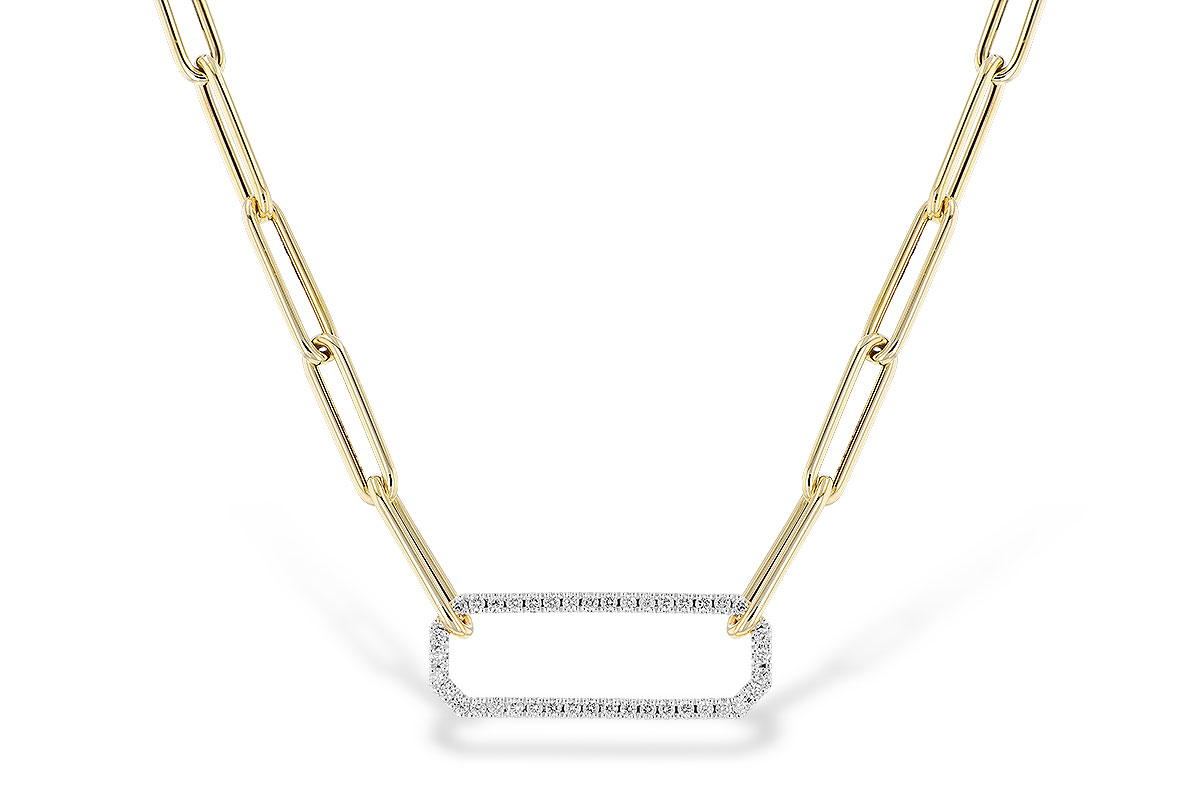 E328-36901: NECKLACE .50 TW (17 INCHES)