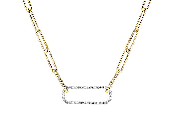 E328-36901: NECKLACE .50 TW (17 INCHES)
