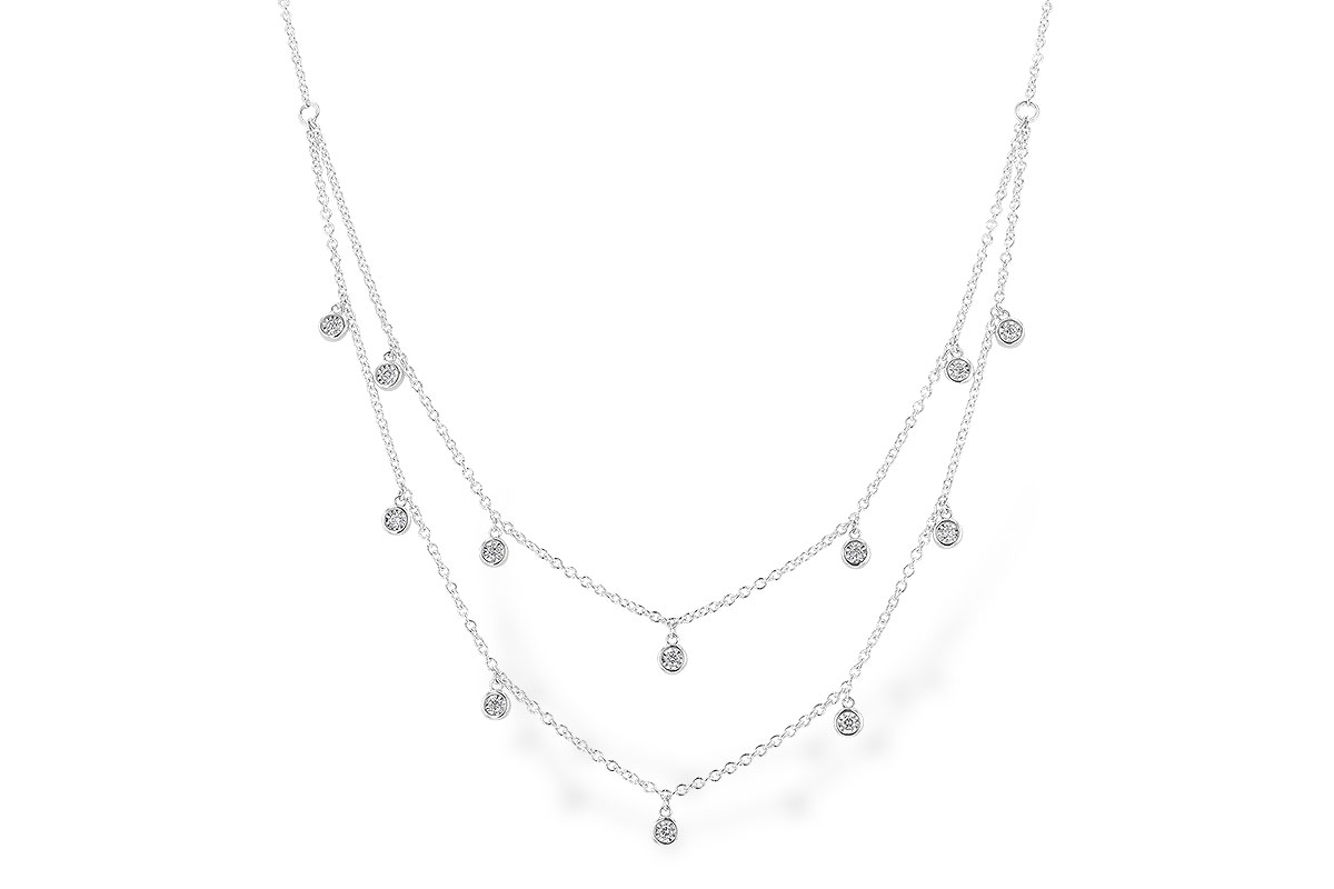 E328-37801: NECKLACE .22 TW (18 INCHES)