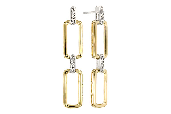 E328-43219: EARRINGS .08 TW