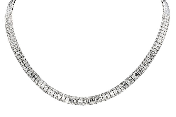 E328-44092: NECKLACE 9.26 E.C. 11.00 TW (16")