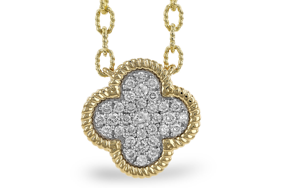 E328-45046: NECKLACE .32 TW (18")