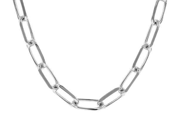 E329-28692: PAPERCLIP MD (7IN, 3.10MM, 14KT, LOBSTER CLASP)