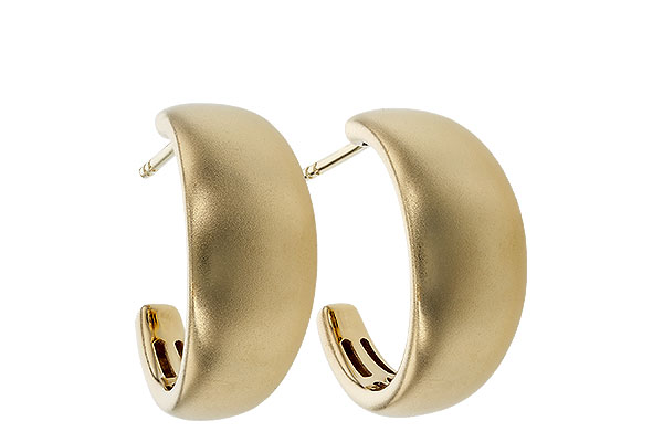 E329-29574: GOLD EARRINGS (20MM)
