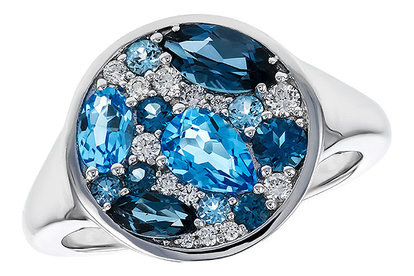 E329-31392: LDS RG 1.80 TW BLUE TOPAZ 1.96 TGW