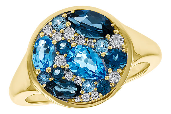 E329-31392: LDS RG 1.80 TW BLUE TOPAZ 1.96 TGW