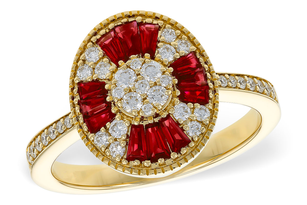 E329-34165: LDS RG .54 TW RUBY .84 TGW