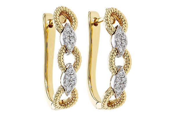 E329-35001: EARRINGS .20 TW